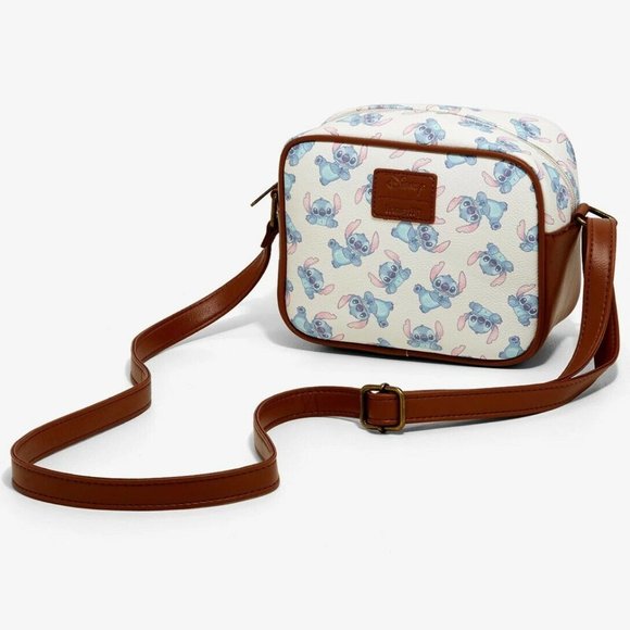 Loungefly Handbags - Loungefly Disney Lilo & Stitch Crossbody Camera Bag Purse